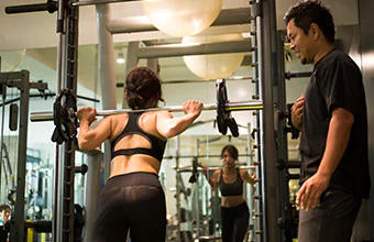 ペアトレーニングの様子