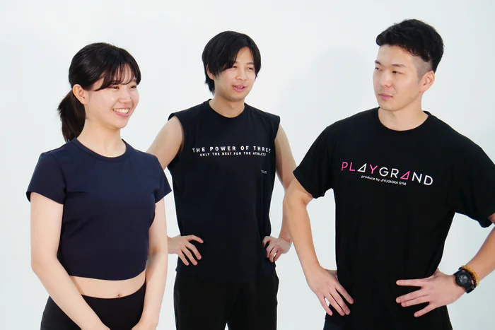 トレーニングを楽しむ仲間たち